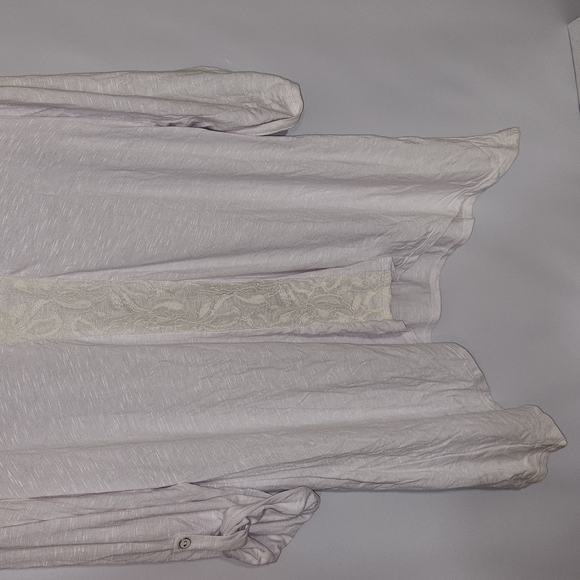 Belah & Codey nwt white shark bite Tunic Top size large - Picture 5 of 6